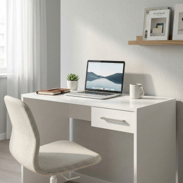 Porta PC Tom Bianco Truciolare 90x45x74h cm