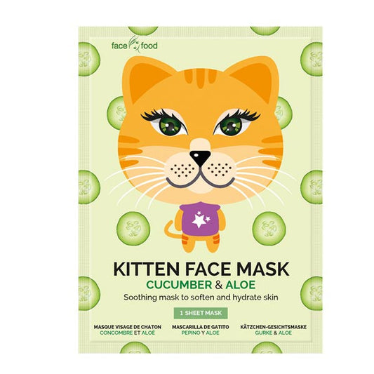 7th Heaven Maschera Viso Gatto Cetriolo E Aloe