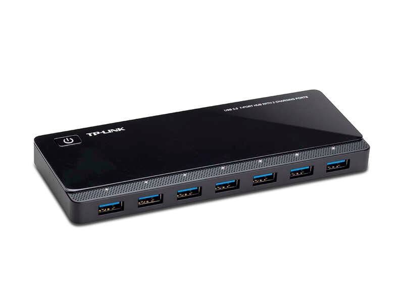 TP-Link UH720 Hub 7 Porte USB 3.0 con 2 Porte di Ricarica