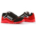 Scarpe Sparco Nitro Marcus vista laterale nero rosso