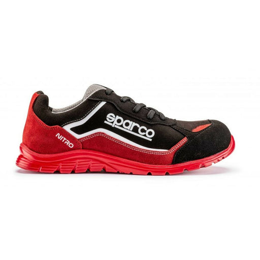 Scarpe di Sicurezza Sparco Nitro Marcus nero e rosso