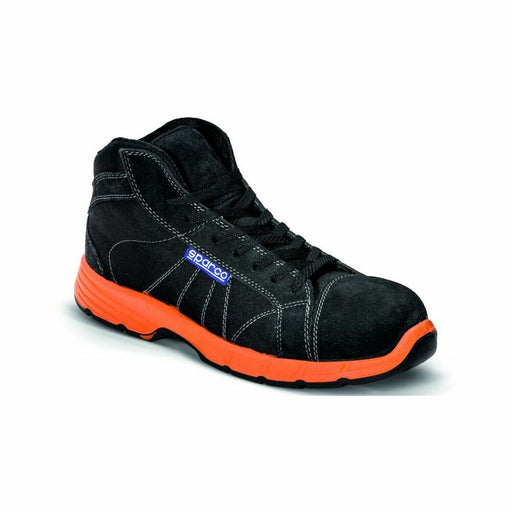 Scarpe Sparco CHALLENGE-H nere con dettagli rossi, taglia 44