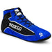 Stivali Racing Sparco azzurri e neri con dettagli bianchi