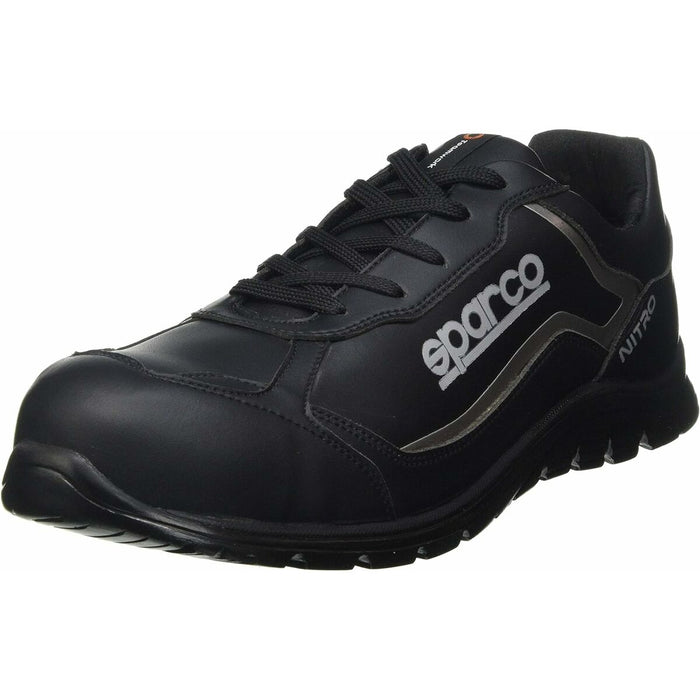 Scarpe di sicurezza Sparco Nitro Mikko nero, vista frontale