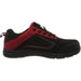 Scarpe di Sicurezza Sparco Cup Albert nero rosso lato sinistro