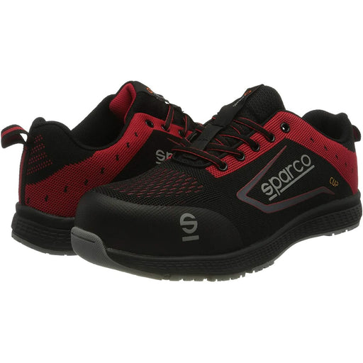 Scarpe di Sicurezza Sparco Cup Albert nero rosso coppia