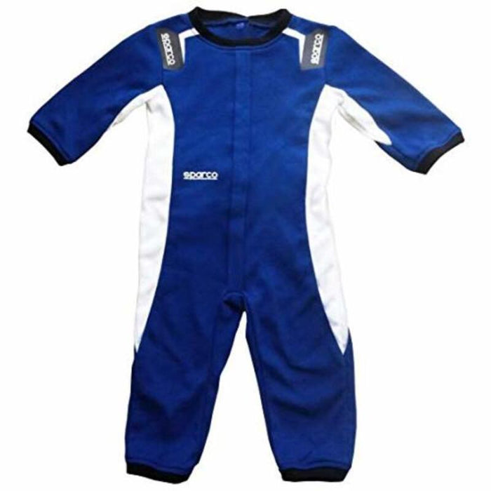 Tutina a maniche lunghe Sparco Eagle blu per bambini