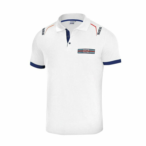 Polo a maniche corte Sparco Martini-R bianco XXL