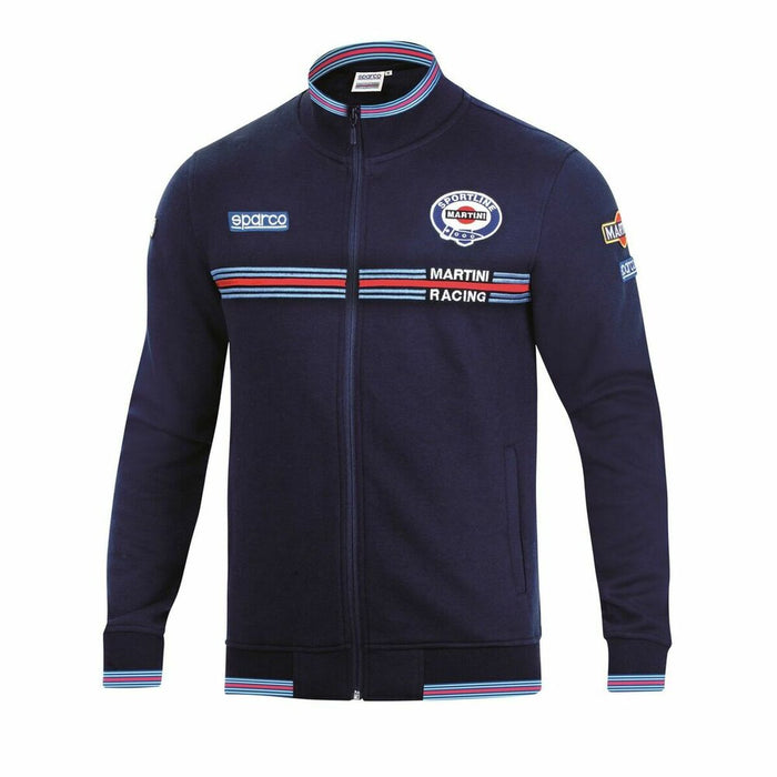 Felpa con cappuccio Sparco Martini Racing blu XS