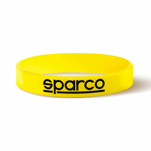 Bracciale uomo Sparco giallo silicone 9 cm