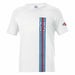 Maglia bianca Sparco Martini Racing uomo, maniche corte