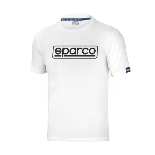 Maglia a maniche corte uomo Sparco FRAME bianca