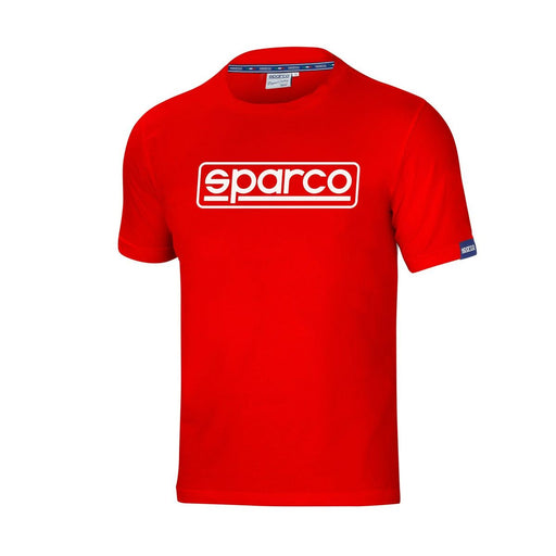 Maglia a maniche corte Sparco FRAME rossa per uomo