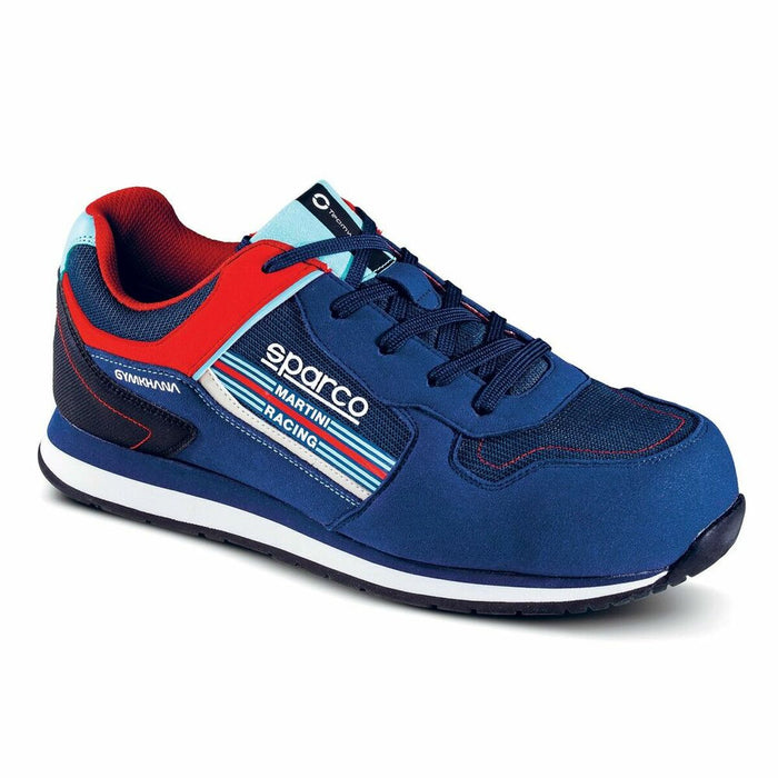 Scarpe di Sicurezza Sparco GYMKHANA Azzurro S1P vista frontale