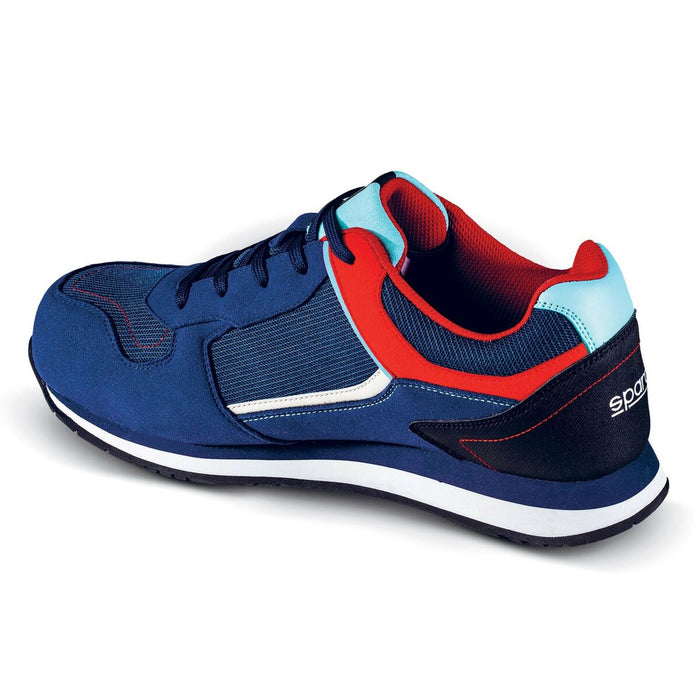 Scarpe di Sicurezza Sparco GYMKHANA Azzurro S1P vista laterale