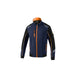 Giacca sportiva uomo Sparco Tech TW blu scuro azzurro arancio