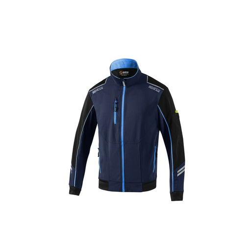 Giacca sportiva uomo Sparco Tech TW blu azzurro