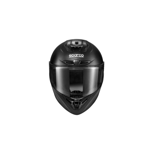 Casco integrale Sparco X-PRO nero vista frontale