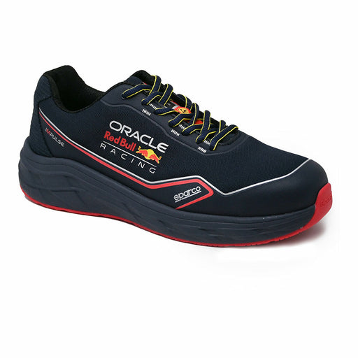 Scarpe di sicurezza Sparco Redbull Impulse blu marino, vista frontale