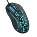 Mouse Gaming Sparco SPMOUSE nero con design a nido d'ape