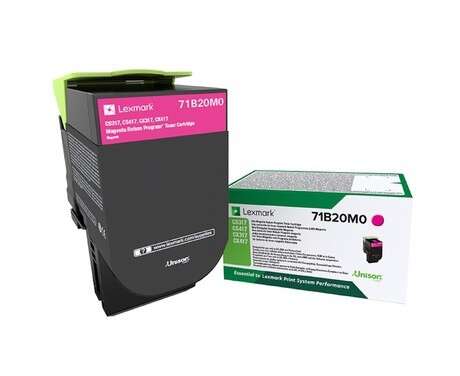 Lexmark CS317/CS417/CS517/CX317/CX417/CX517 Cartuccia Toner Magenta Originale - 71B20M0/71B0030