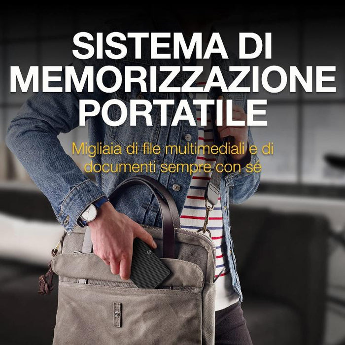 Seagate Expansion +Rescue Hard Disk Esterno 2Tb Hdd Ext 2.5" Memoria Pc Ps4