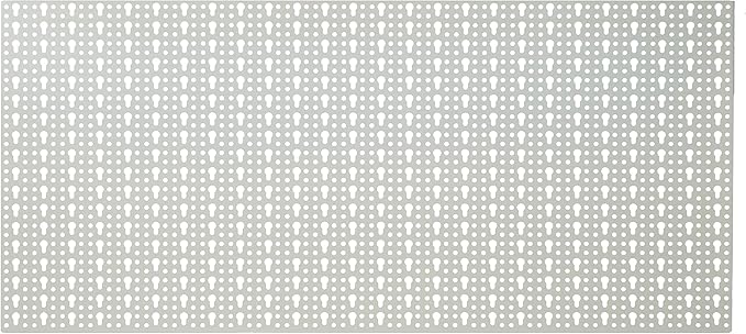 Pannello forato mm.1000x500 avorio