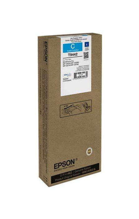 Epson T9442 Cyan Cartuccia d'Inchiostro Originale - C13T944240