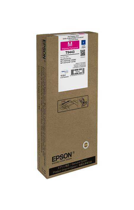 Epson T9443 Magenta Cartuccia d'Inchiostro Originale - C13T944340