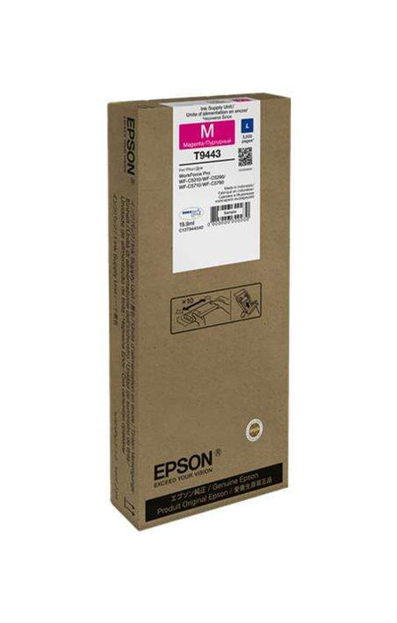 Epson T9443 Magenta Cartuccia d'Inchiostro Originale - C13T944340