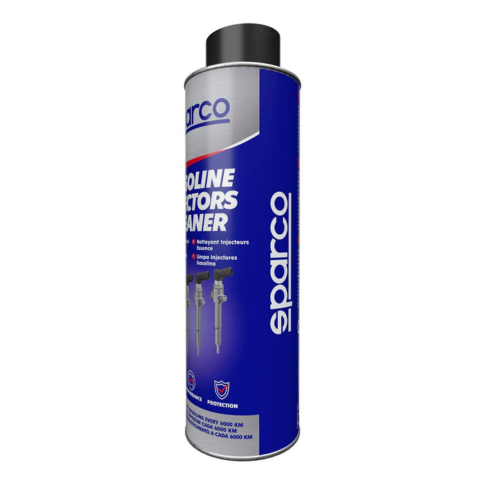 Detergente per iniettori benzina Sparco 300 ml, vista laterale