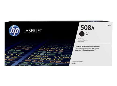HP CF360A Nero Cartuccia Toner Originale - 508A