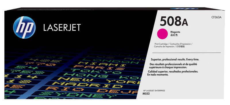 HP CF363A Cartuccia Toner Magenta Originale - 508A