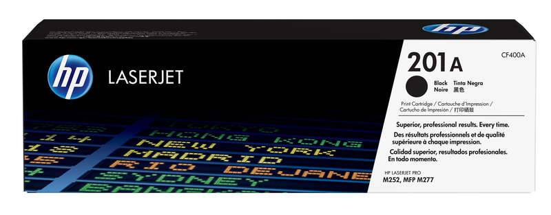 HP CF400A Nero Cartuccia Toner Originale - 201A