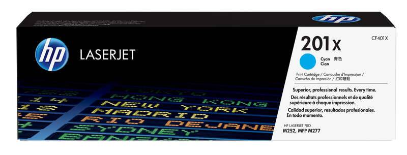 HP CF401X Cyan Cartuccia Toner Originale - 201X