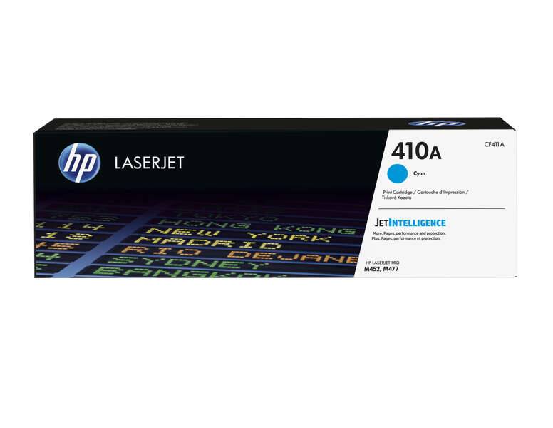HP CF411A Ciano Cartuccia Toner Originale - 410A