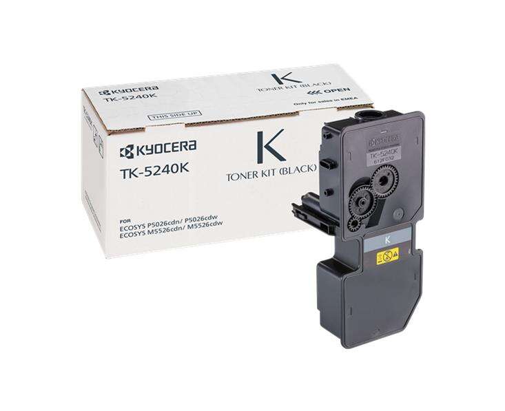 Kyocera TK5240 Nero Cartuccia Toner Originale - 1T02R70NL0/TK5240K