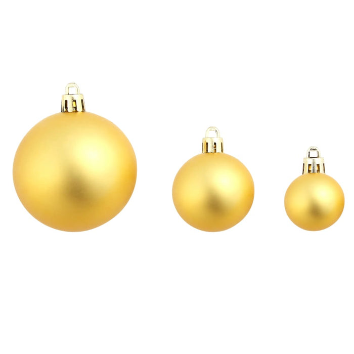 Set Palline di Natale 100 pz 3/4/6 cm