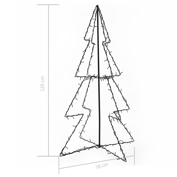 Albero di Natale a Cono con LED per Interni Esterni