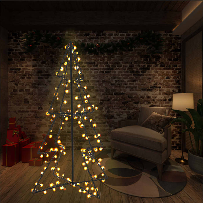 Albero di Natale a Cono con LED per Interni Esterni