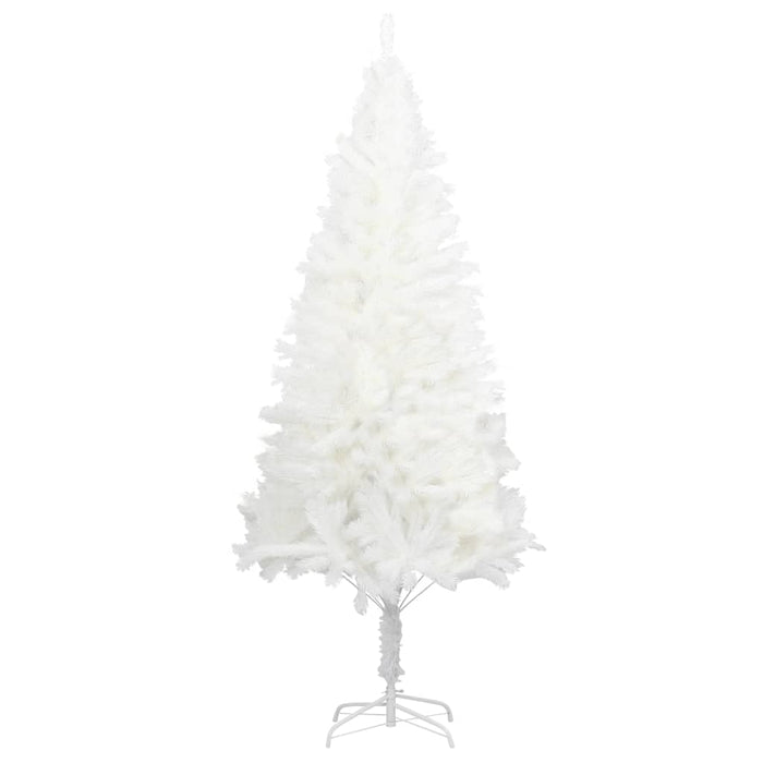 Albero di Natale Artificiale con Aghi Realistici Bianco