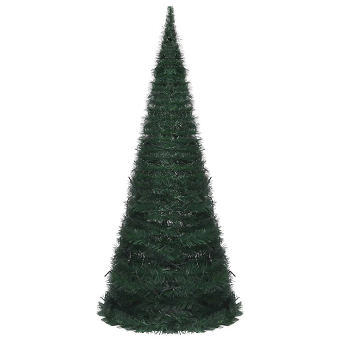 Albero di Natale Artificiale Apribile Preilluminato Verde