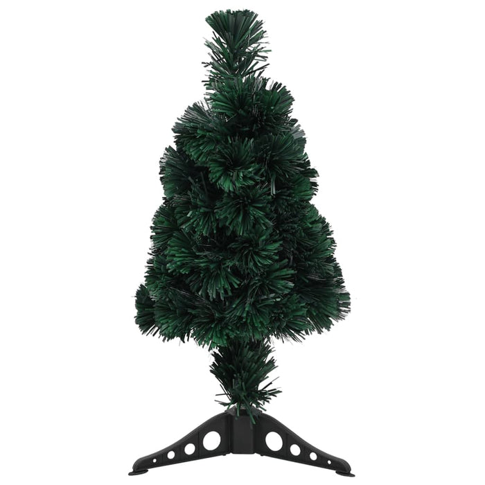 Albero Natale Artificiale Sottile Supporto Fibra Ottica