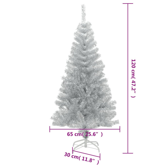 Albero di Natale Artificiale con Supporto in Varianti di Colore e Dimensioni