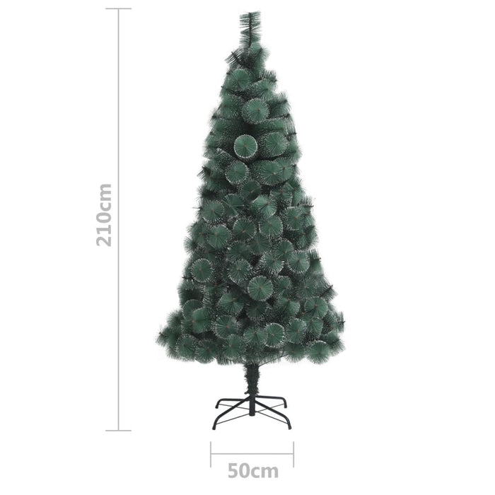 Albero di Natale Artificiale con Supporto in Varianti di Colore e Dimensioni