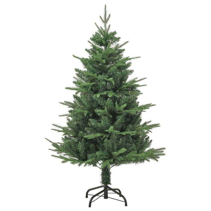 Albero di Natale con Pigne Verde e Bianco in PVC e PE Artificiale