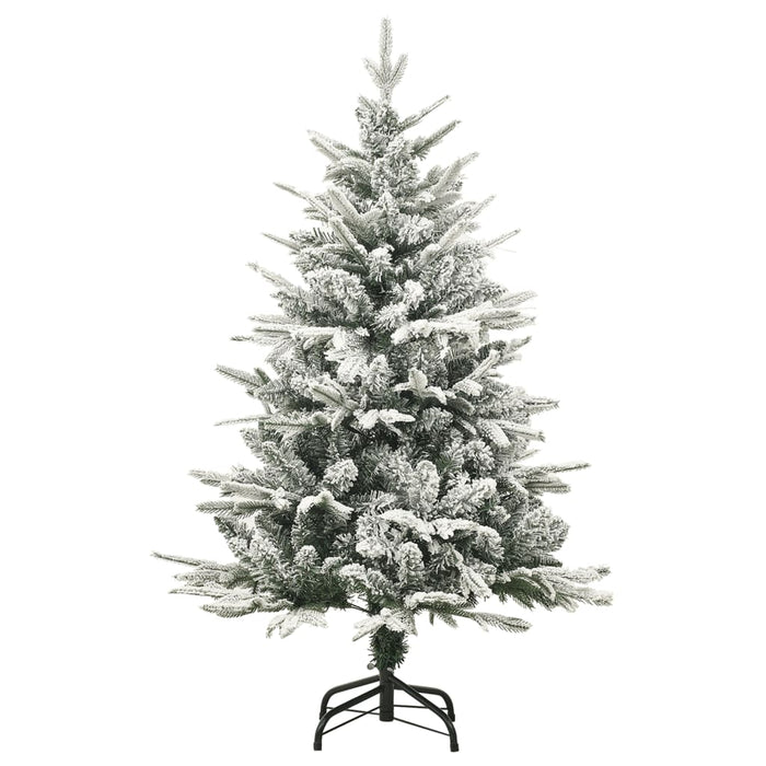 Albero di Natale Artificiale con Neve Verde in PVC e PE