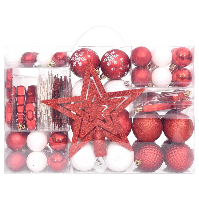 Set Addobbi di Natale 108 pz