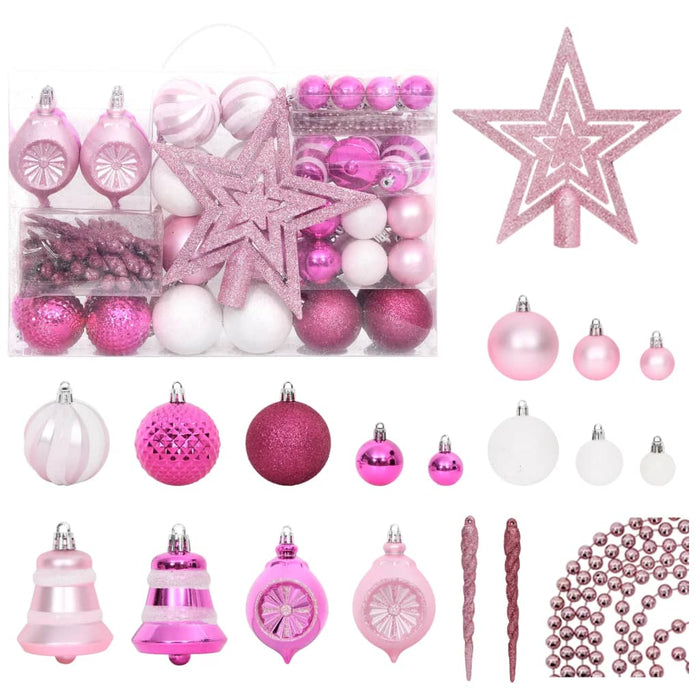 Set Addobbi di Natale 108 pz