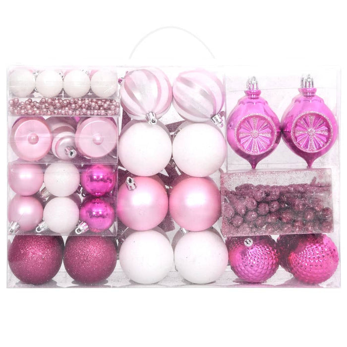 Set Addobbi di Natale 108 pz